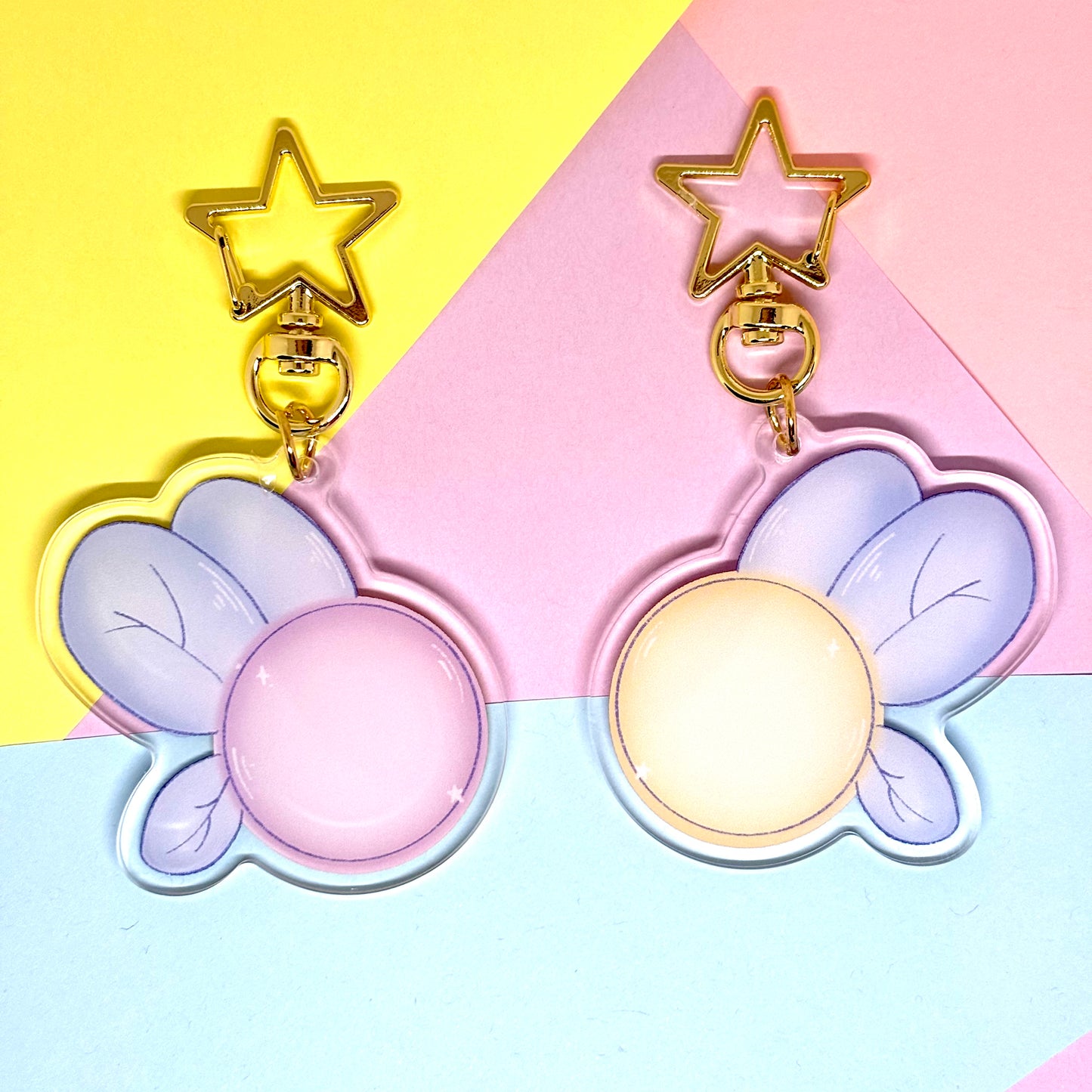 Fairy double sided keychain