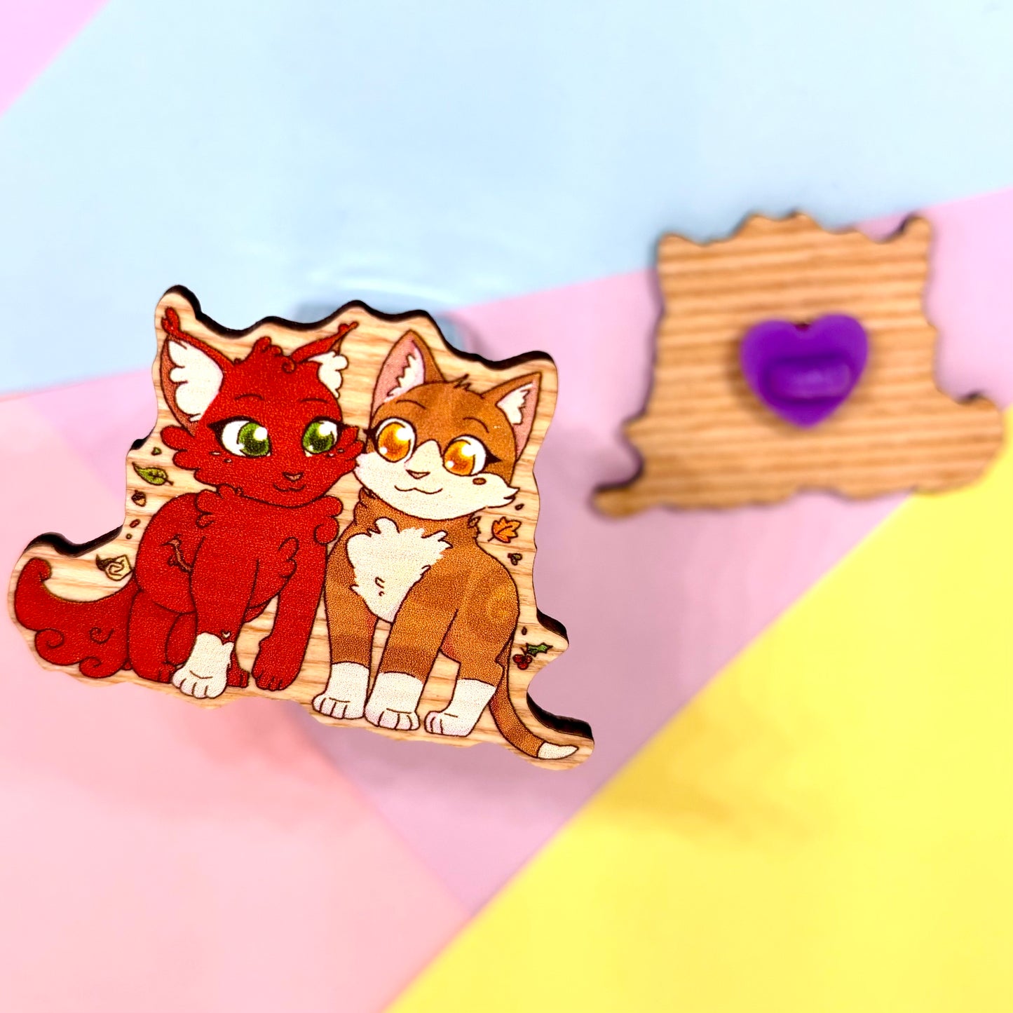 Cat siblings pins