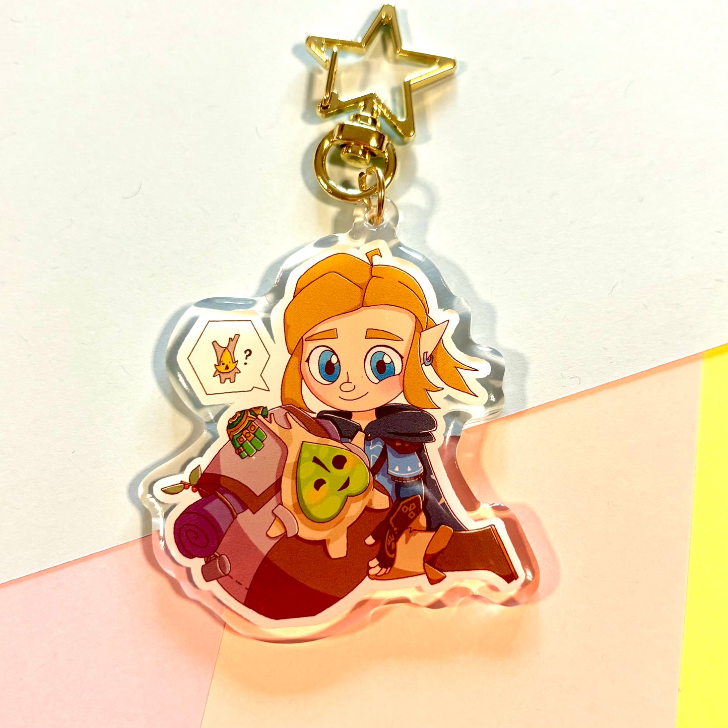 Travel buddy keychain