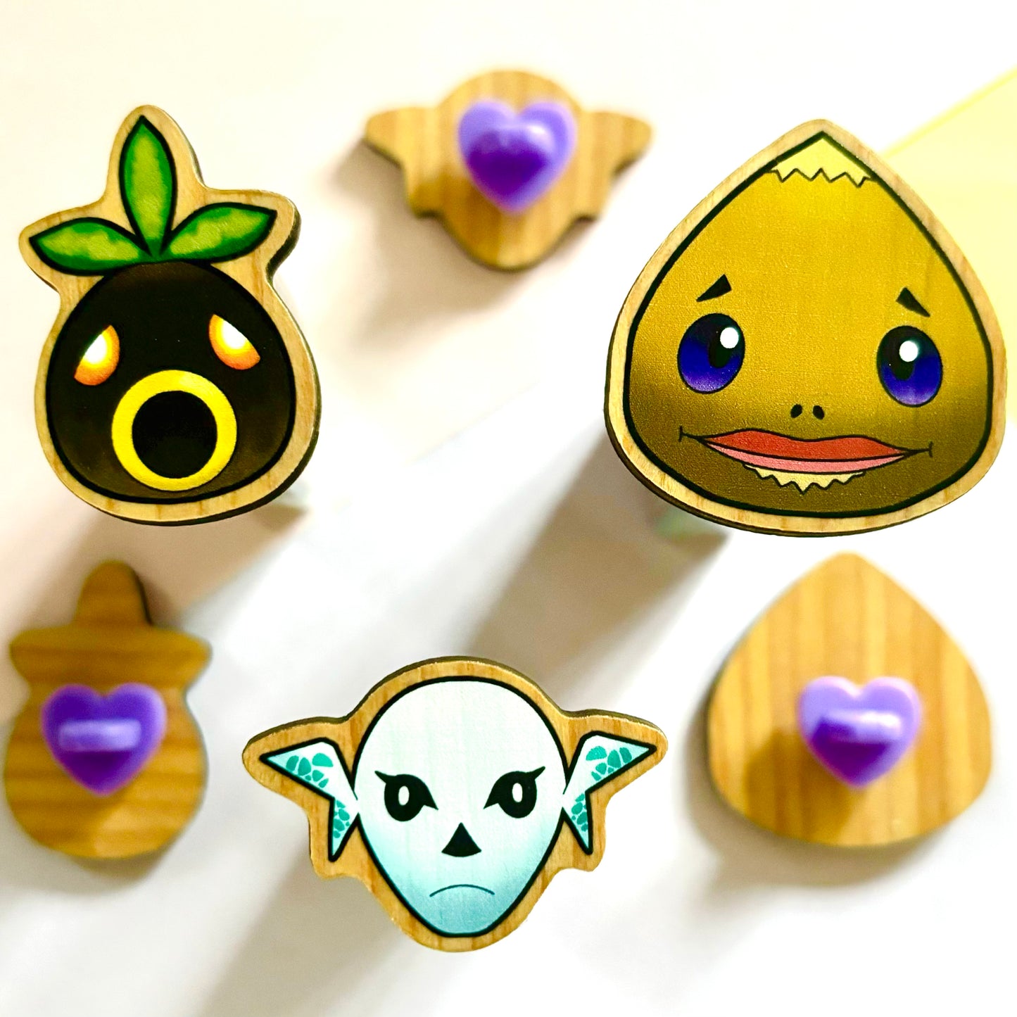 Mask pins
