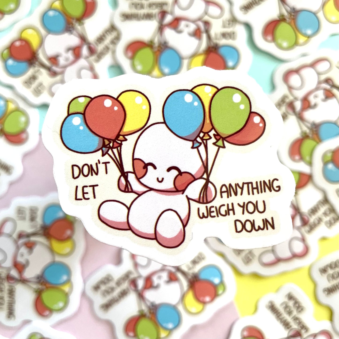 Balloon sticker