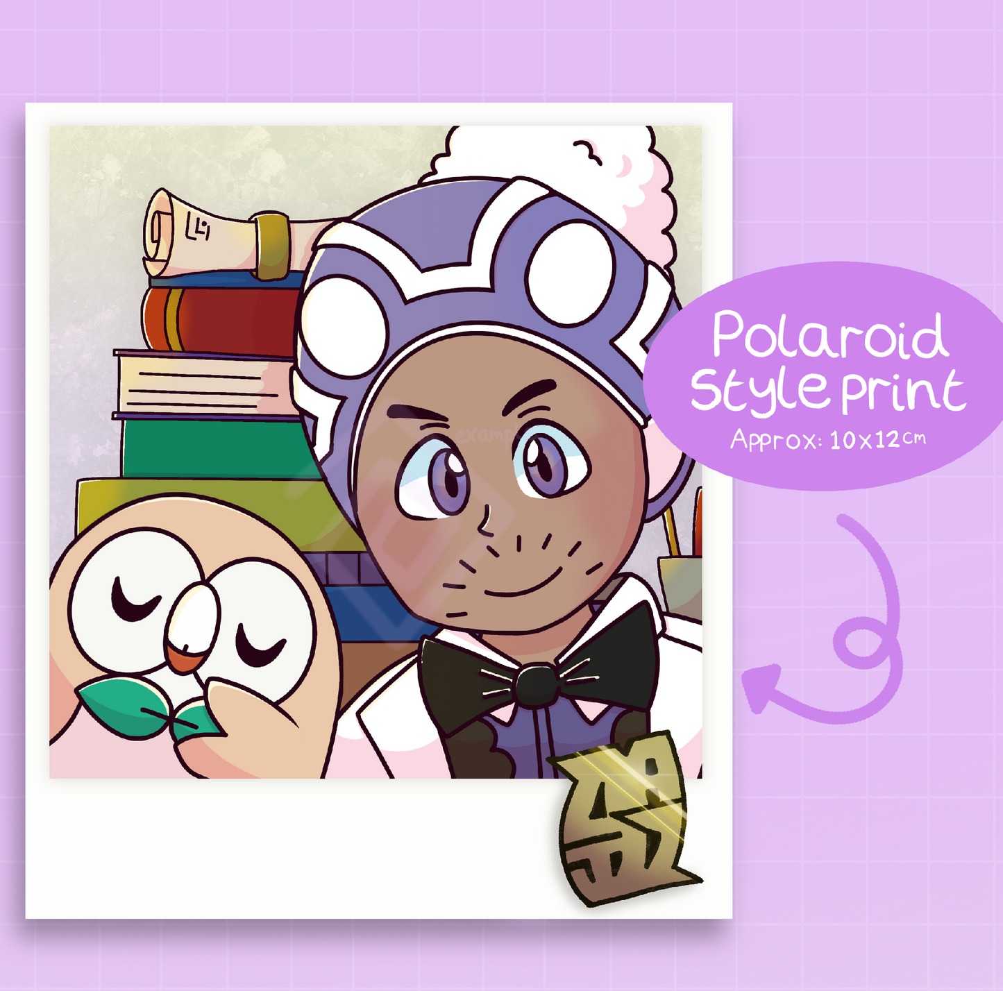 Laventon Polaroid style print