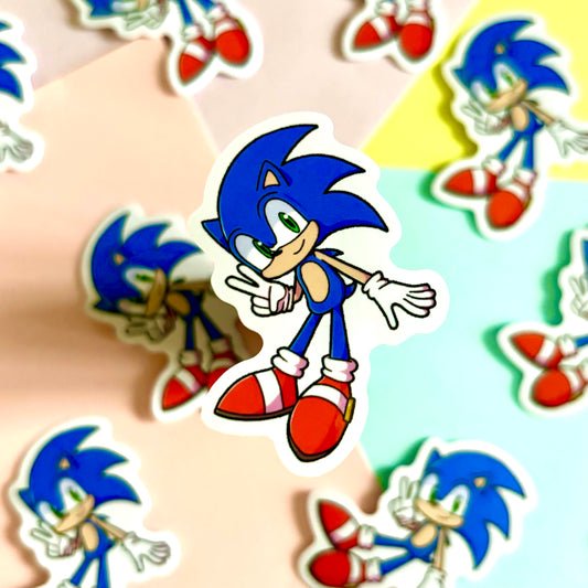 Sonic the hedgehog sticker